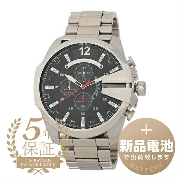 美品　ディーゼル　DIESEL メガチーフ　DZ-4308　腕時計 DIESEL（ディーゼル） メガチーフ 腕時計 DZ4308 DIESEL ブラック 新品