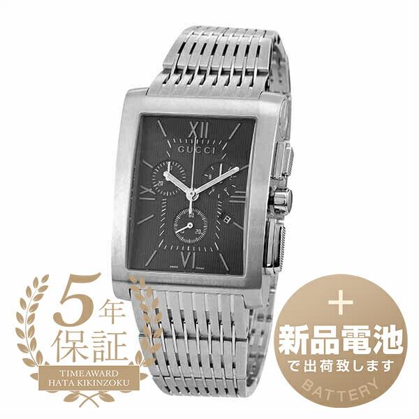 GUCCI ブラックレザー スクエア腕時計 be-rich0112_bt2091