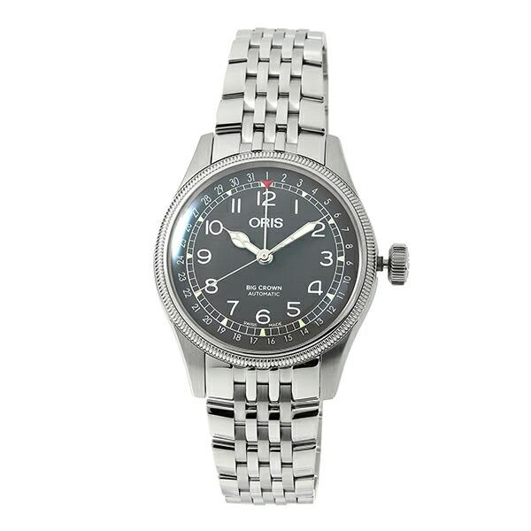 オリス ビッグクラウン ポインターデイト 腕時計 ORIS BIG CROWN POINTER DATE 01 754 7741 4064-07 8 20 22 ブラック