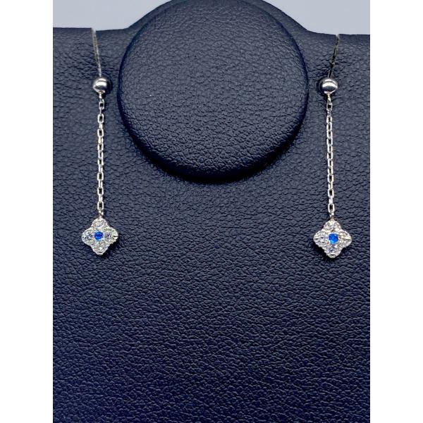 Pt900 アウイナイト　ダイヤモンド　ピアス 新品】アウイナイト 0.005/0.005ct ダイヤモンド 0.05/0.05ct