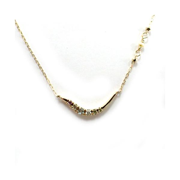 ete エテ ete K10 マルチストーン ネックレス : SecretBase河原 ete エテ ete K10 マルチストーン ネックレス : SecretBase河原
