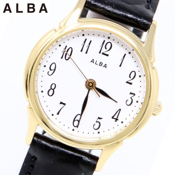 ALBA（SEIKO） セイコー アルバ レディース 腕時計 AEGK433 皮革