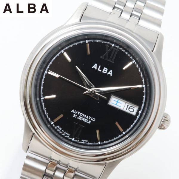 希少 未使用 SEIKO ALBA アクアギア クロノグラフ 日本製 腕時計 ALBA（SEIKO） セイコー アルバ AQHA021 メンズ 腕時計 メカニカル