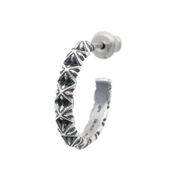 moil シルバークリスタル 片耳ピアス jens so objects moil シルバークリスタル 片耳ピアス jens so objects ピアス