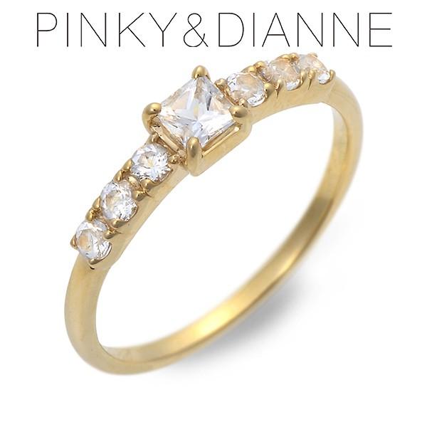 メカニカル PINKY&DIANNE ゴールド リング 指輪 彼女 誕生日