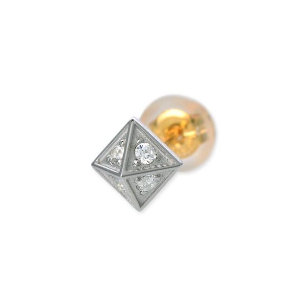 Velvet Lounge ストライクスタースタッド ピアス/K レインボーシックス