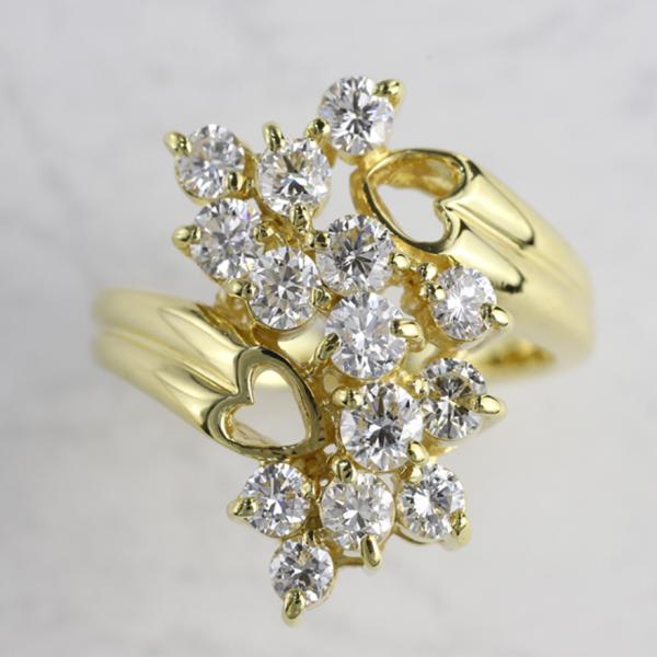 K18ダイヤモンド0.97ctリング 全国送料無料 diamond : ジュエリー小林