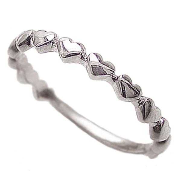 Jewelry i 指輪 レディース ピンキーリング ハートエタニティ