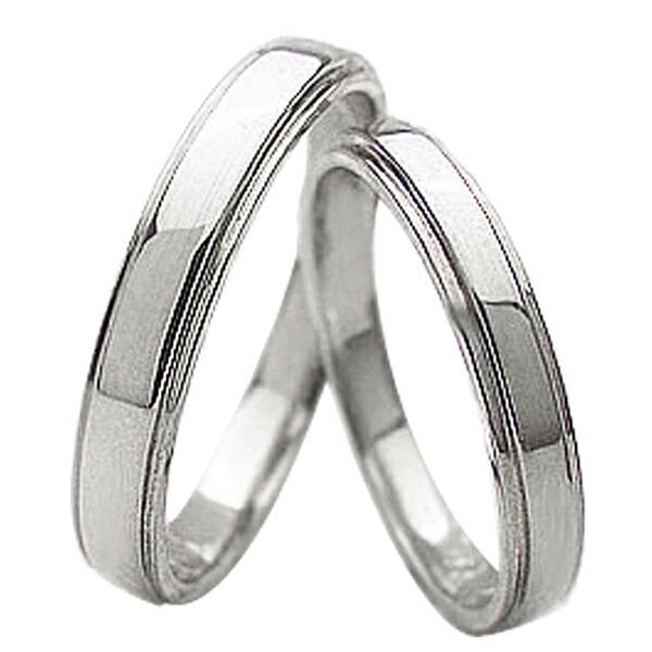 期間限定の特別価格 結婚指輪 2本セット プラチナ 段差デザイン プラチナ シンプル マリッジリング Pt900 Pt900 ペアリング 2本セット 1 ジュエリーアイ年激安