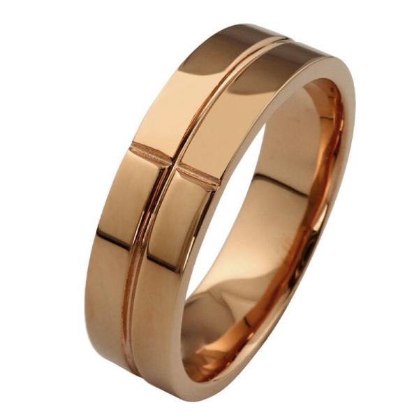 Jewelry i（ジュエリーアイ） クロスデザインリング ピンクゴールドK10