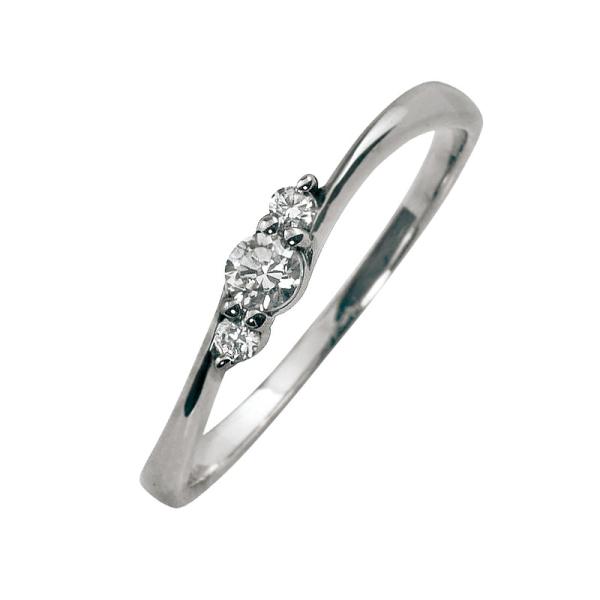 Jewelry i（ジュエリーアイ） 指輪 レディース ピンキーリング スリー 