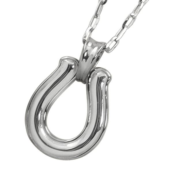 プラチナ Pt850 ネックレス 馬蹄 ４℃ Jewelry i（ジュエリーアイ） 馬蹄 ネックレス メンズネックレス