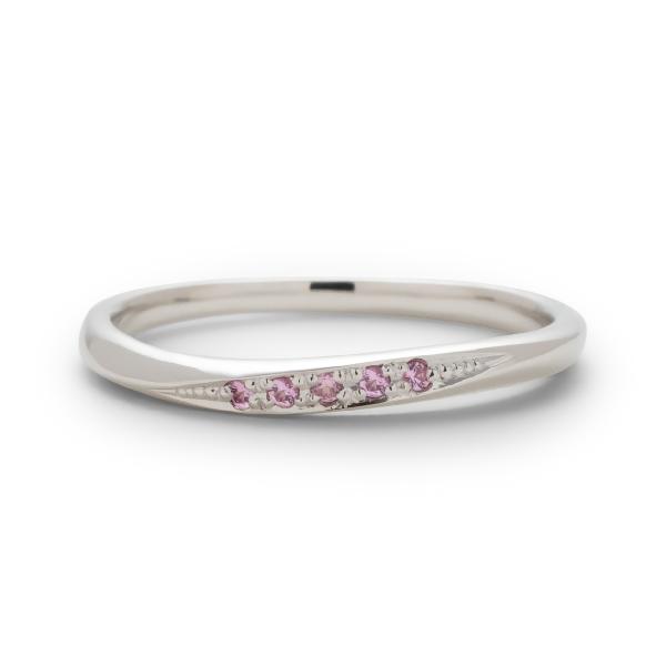 カラーストーンリング　K10 ホワイトゴールド　11号　サファイア　ルビー等 jwlegan_0w-0ayo-3vbh