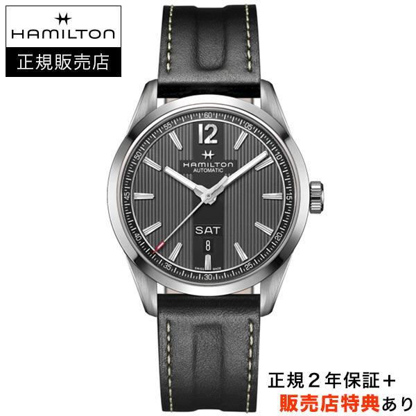 ハミルトンは安心の正規販売店で Hamilton ブロードウェイ デイデイト オート 42mm ブラック カーフ 日本正規品 H Hm H Besshoオンラインストア 通販 Yahoo ショッピング