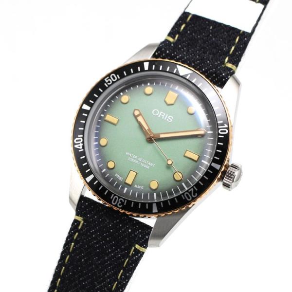 オリス ORIS×桃太郎ジーンズ ダイバーズ65 40mm 桃太郎 ORIS（オリス） 【オリス正規販売店】[即日発送][選べる5年延長保証
