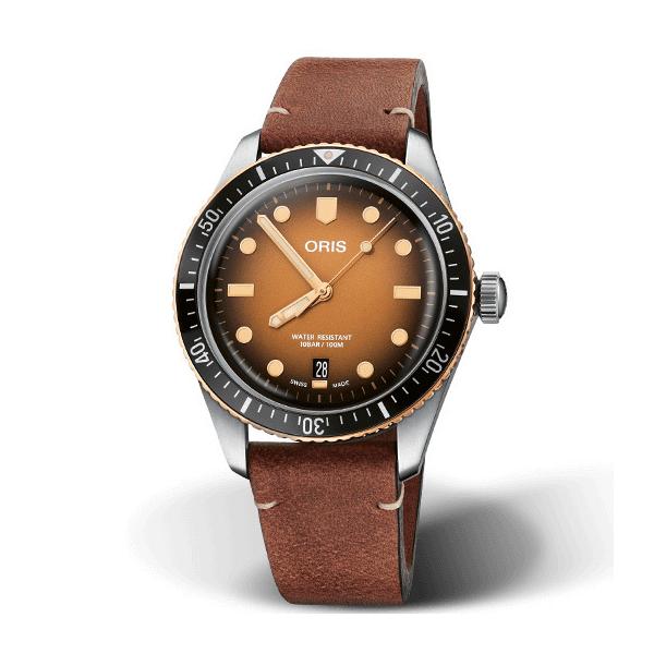 【オリス正規販売店】[即日発送][選べる5年延長保証] ORIS ダイバーズ65 ブラウングラデーション 40mm ブロンズベゼル BROWN 正規輸入品 73377074356