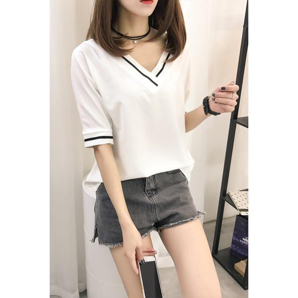 レディース Tシャツ 半袖 トップス 大きいサイズ ファッション トレンド おしゃれ 夏 コーデ シフォン シャツ 半袖シャツ スリム トレンド Lets11 Buyee Buyee Japanese Proxy Service Buy From Japan Bot Online