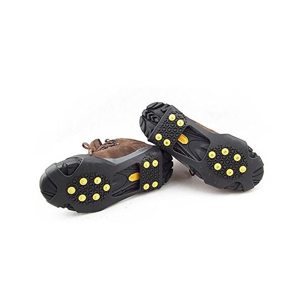 アイススパイク スノースパイク Sサイズ 10爪 かんじき 靴底 滑り止め 靴 雪 簡単取付 ブラック Buyee Buyee Japanese Proxy Service Buy From Japan Bot Online