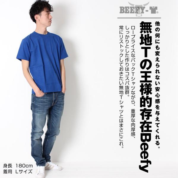 Hanes ヘインズ Beefy T ビーフィー パックtシャツ H5180 Beefy T ヘインズ シャツ ビーフィーtシャツ メンズ レディース クルーネックtシャツ 無地 半袖 Buyee Buyee Japanese Proxy Service Buy From Japan Bot Online