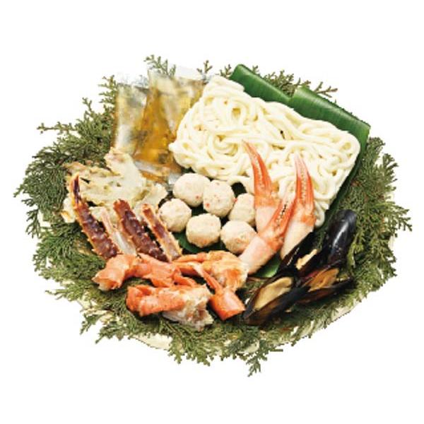 メーカー直送 お取り寄せ品 海鮮かに鍋(2〜3人前)  SGR8A