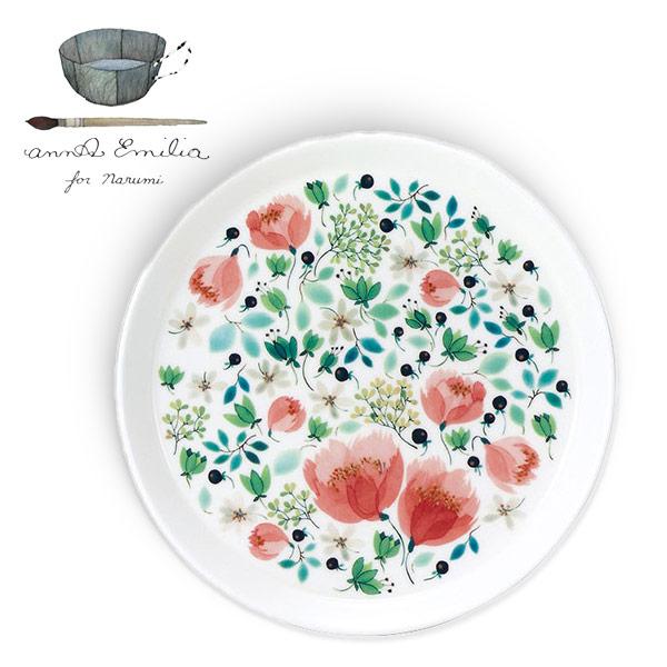 鳴海製陶 アンナエミリア グリーティングシリーズ プレート (Thank you