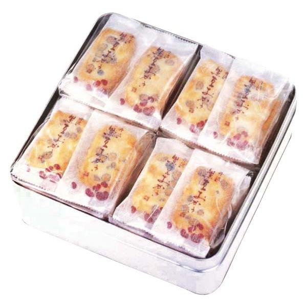 黒豆おかき32枚缶サイズ:240×240×81（60サイズ）※アレルギー：大豆常温配送