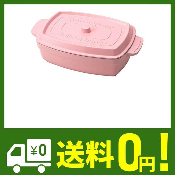 竹中 日本製 お弁当箱 ココポット レクタングル 600ml ベビーピンク サービス T