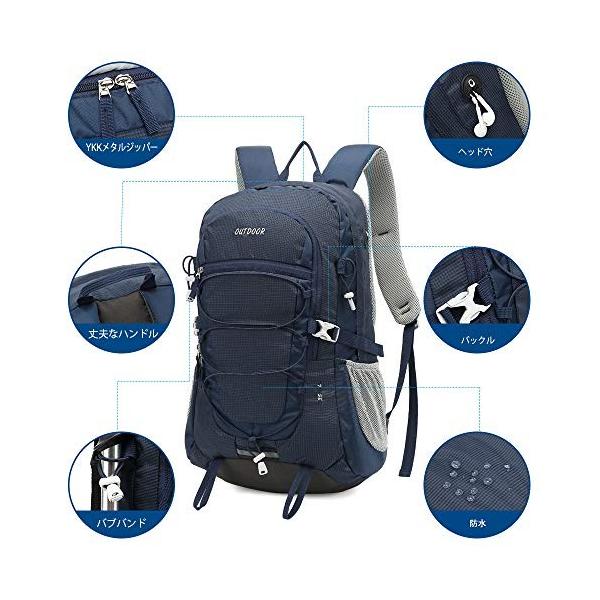 Xqxa 登山リュックサック バックパック大容量 防水 超軽量 登山ザック アウトドア登山バックパック旅行バッグ 超人気 登山リュック背中通気 通学 長期旅行