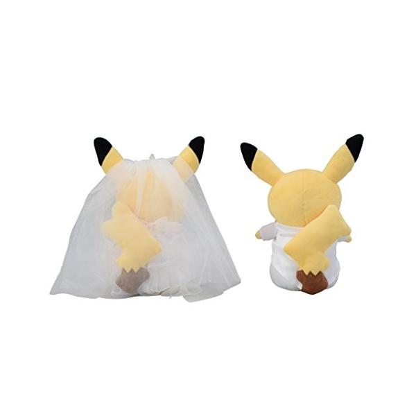 ポケモンセンターオリジナル 国内正規品 ぬいぐるみ ペアピカチュウ Precious Wedding
