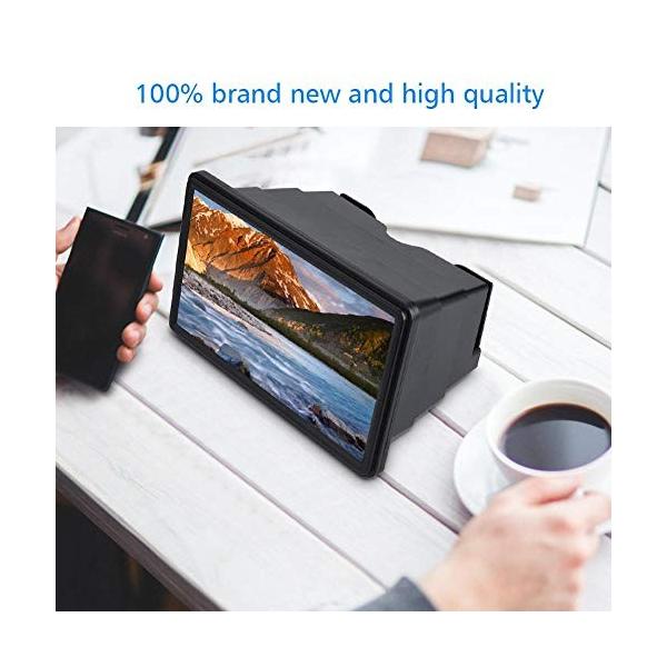 Richer R スマホ画面拡大 携帯電話スクリーン拡大器 12インチ 3dプラスチック伸縮自在 スマートシアター スマ Hd携帯電話スクリーン拡大鏡 通信販売