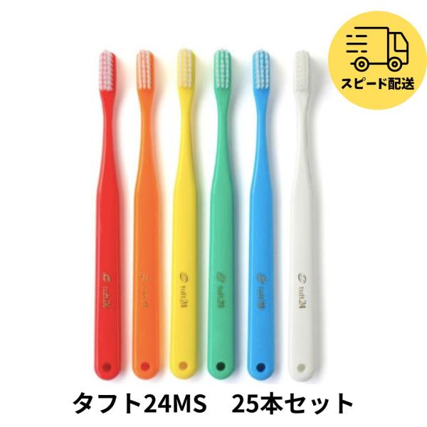 オーラルケア タフト 24×25本セット MS アソート 歯ブラシ むし歯 予防