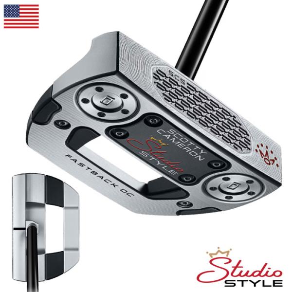 スコッティキャメロン Studio Style Fastback OC パター メンズ 右用 33,34,35インチ SCOTTY CAMERON 2026年モデル USA直輸入品 並行輸入 ゴルフクラブ