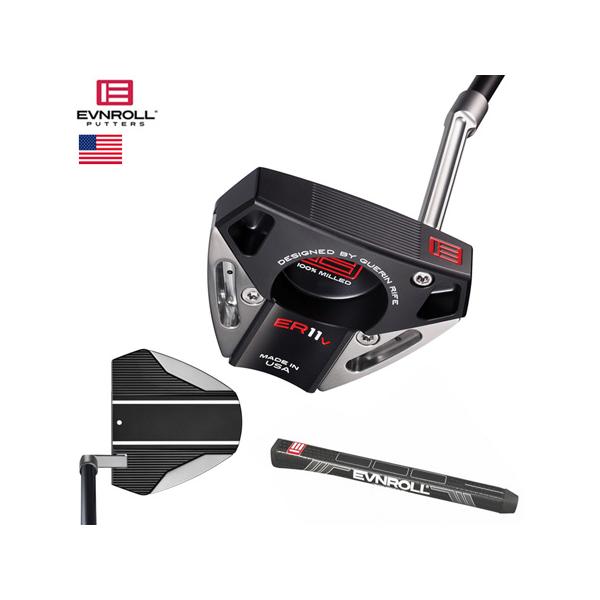 イーブンロール ER11v Mallet Long Slant Hosel Putter ロングスラント