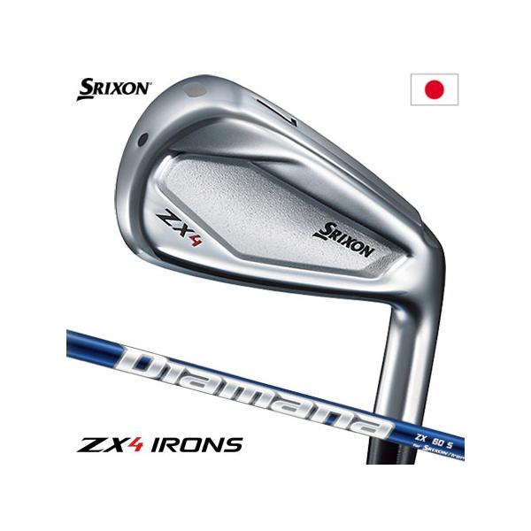 XXIO スリクソン ZX4 アイアン 6本セット(5-PW) Diamana ZX for IRON
