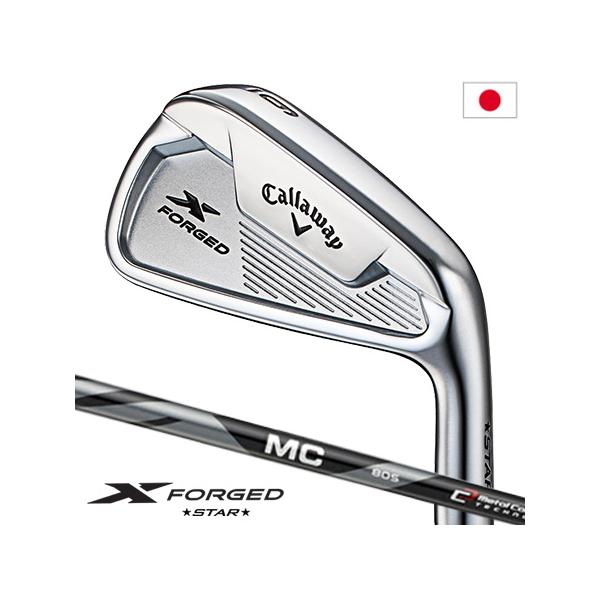 Callaway キャロウェイ X FORGED STAR アイアン 6本組(#5-9,PW Callaway キャロウェイ X FORGED STAR アイアン 6本組(#5-9,PW
