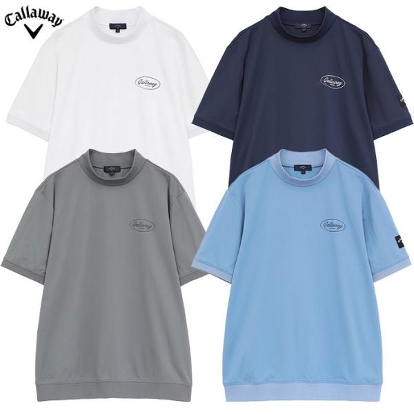 キャロウェイ スムース半袖モックネック C26234107 メンズ Callaway ゴルフウェア 2026秋冬モデル 日本正規品
