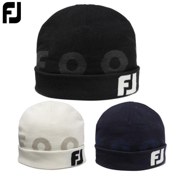 フットジョイ MEN'S 2 way ビーニー FH24BLB メンズ FOOTJOY ゴルフ 帽子 防寒 2024秋冬モデル 日本正規品