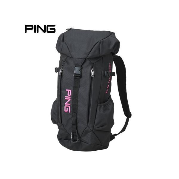 ★☆★PING★ピン★Carryバック★ブラック/ブル-★☆★ PING ピン GB-A221 バックパック ブラック/ピンク 2022年モデル