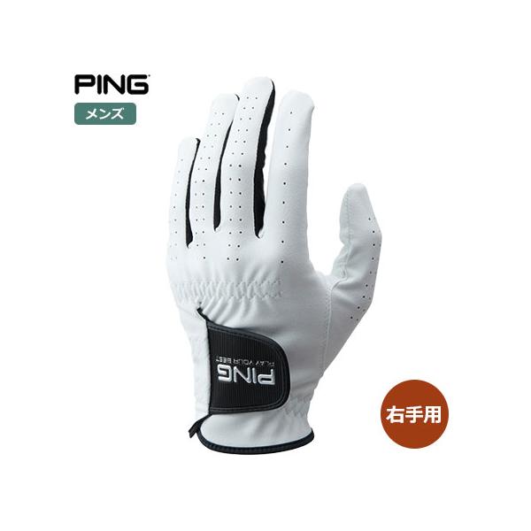 ピン GL-P2302 合成皮革グローブ 右手用 メンズ ゴルフグローブ PING 2023春夏モデル 日本正規品