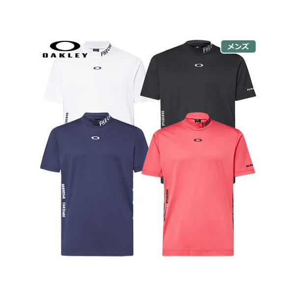 OAKLEY オークリー RELIABLE 半袖 モックネックシャツ メンズ OAKLEY オークリー RELIABLE 半袖 モックネックシャツ メンズ