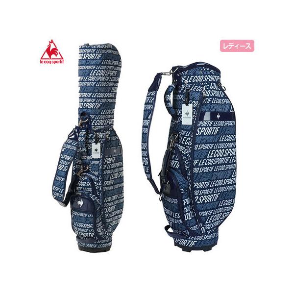le coq sportif GOLF ルコックスポルティフ 総柄ロゴプリント