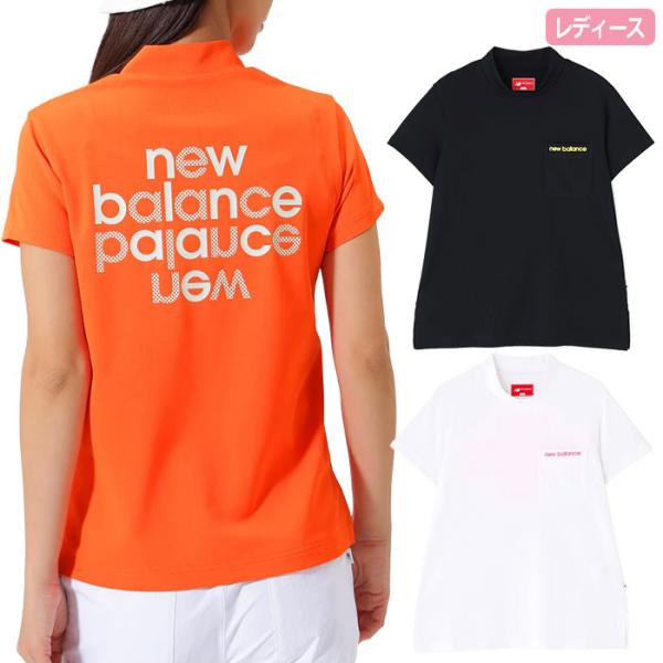 ニューバランス 半袖 モックネック プルオーバー 012-6166507 レディース new balance 2026春夏モデル 日本正規品
