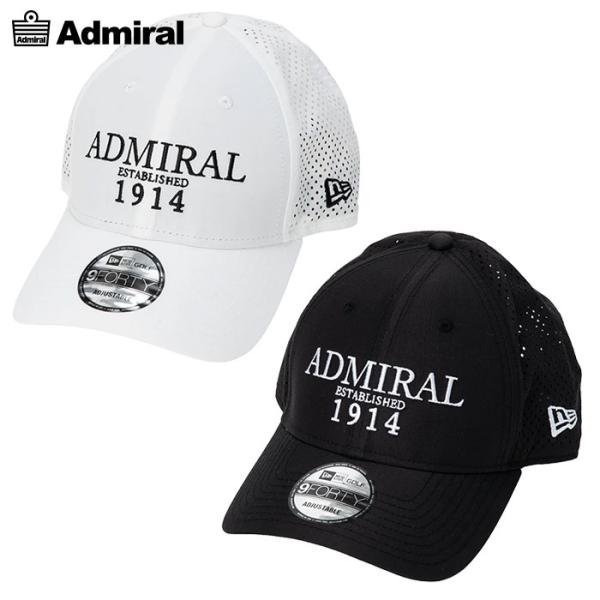 アドミラル Admiral Golf キャップパンチングニューエラコラボ ADMB6A11 メンズ ゴルフ 2026春夏モデル 日本正規品