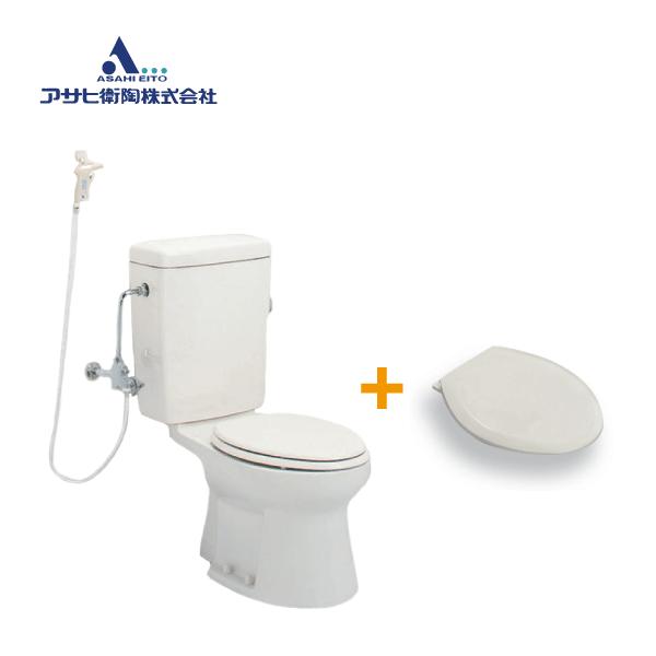 簡易水洗便器 簡易水洗トイレ サンクリーン(手洗なし) 普通便座セット