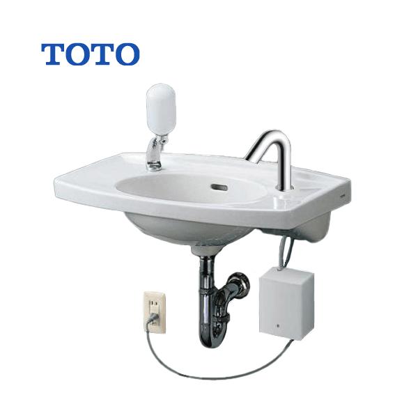 TOTO 壁掛洗面器 水石けん入れ付き アクアオート 自動水栓(AC100V