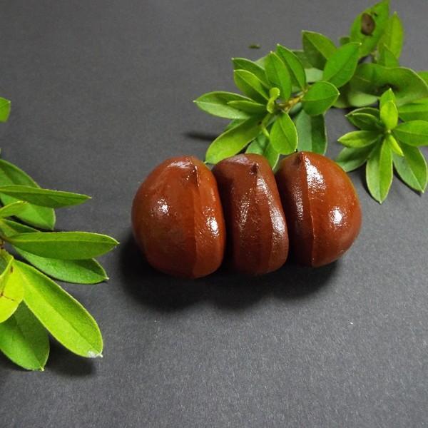 イタリア800純銀 毛栗の形をした小箱 シルバー製栗型小物入れ イタリア800純銀 毛栗の形をした小箱 シルバー製栗型小物