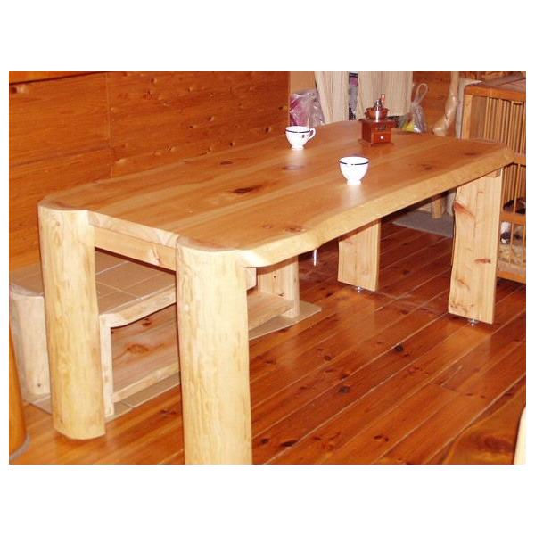 ひのきのダイニングテーブル ダイニングテーブル O80 kurumi｜家具とダイニングテーブルの