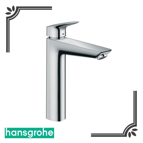 Hansgrohe 71091000 ���M�X �V���O�����o�[���ʍ������� 190 �|�b�v�A�b�v���_�� �N����