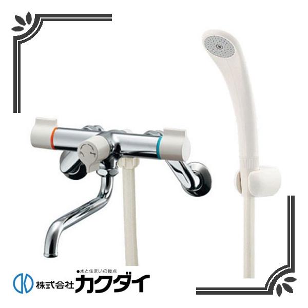 カクダイ 2ハンドルシャワー混合栓 139-017 (水栓金具) 価格比較