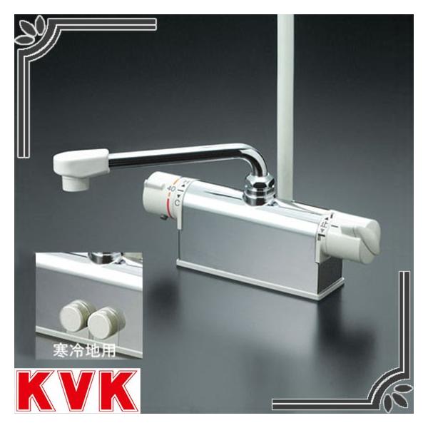 KVK　KF771　デッキサーモシャワー Amazon | KVK デッキ形サーモスタット式シャワー KF771 | 浴室水栓